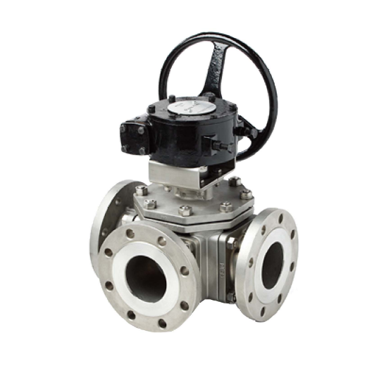 渦輪三通球閥 渦輪三通球閥